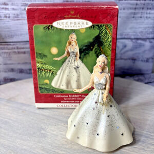 Hallmark Keepsake Ornament Celebration Barbie Special 2001 Edition